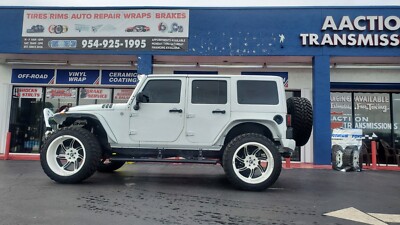 24 Inch 24x14 Forgiato Azioni custom Rims BP:5x127 Jeep Wrangler 