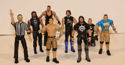 LOT OF 8 WWE WWF WRESTLING FIGURES BUNDLE - Voice Interactive | eBay