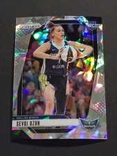 SEVGI UZUN RC 2024 Panini Prizm WNBA Cracked Ice Parallel #92 Wings Rookie