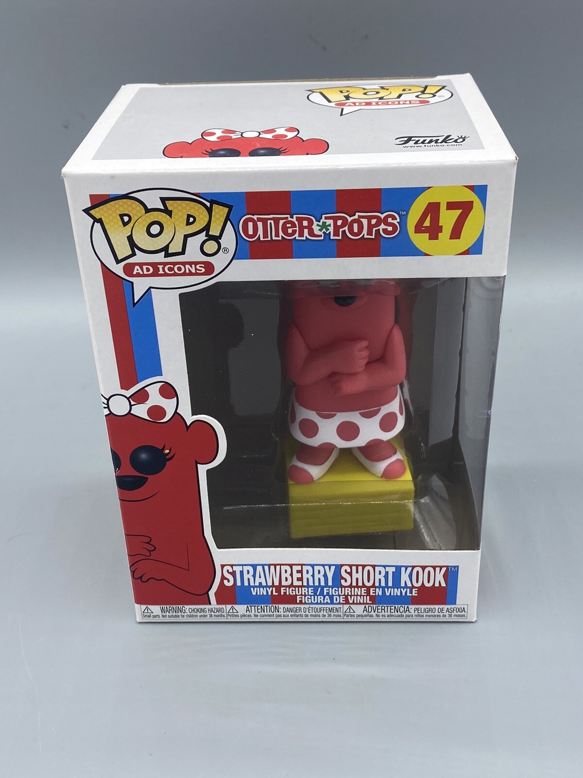 Funko Pop! Ad Icons Strawberry Short Kook #47 Vinyl Figure