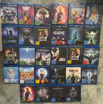 Superhelden, DC Universe, Marvel, Science-Fiction, 28 Blu-ray(nur Alles zusammen