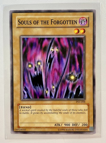Yugioh Souls of the Forgotten Pharaohs Servant Unlimited Common TCG Card MP/HP+