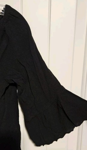 L. A. Hearts Cropped Top Women's Size Medium Black - Picture 5 of 12
