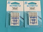 10 Overlock Serger EL/705 CF Schmetz Sewing Machine Needles Strength 80-90 SUK