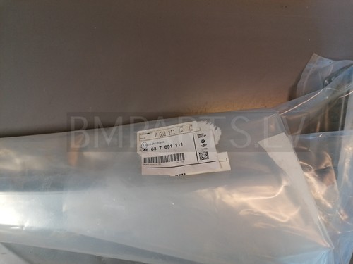 NEW GENUINE BMW K1200RS K1200LT ROCKER PANEL COVER FRONT LEFT CHROM 7651111 - Picture 10 of 10