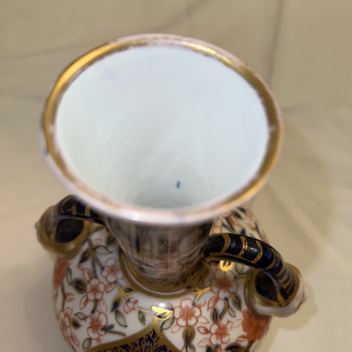 花瓶  Crown Derby Gardenia Planter - Royal Crown Derby