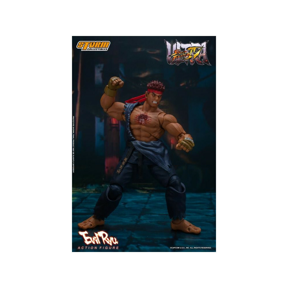 Evil Ryu Street Fighter 4 Street Fighter EVIL Ryu 1/4 Scale Statue By