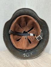 Elmetto tedesco originale bel casco M35 taglia 64 senza restauro WW2 WWII