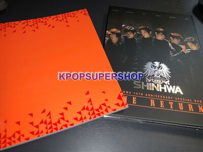 Shinhwa The Return 14th Anniversary Special DVD Great Condition
