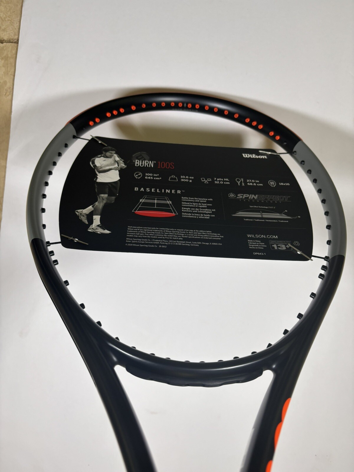 Wilson Burn 100s V4 4 1/2 INSTITUTO TECNOLÓGICO DE CHINÁ