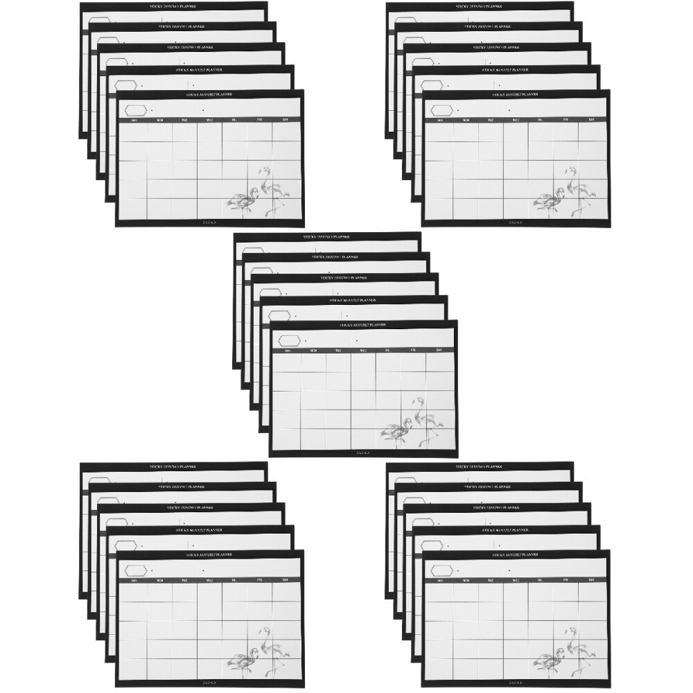 25-pcs-paper-student-students-planning-book-to-do-day-planner-ebay