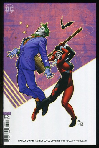 Harley Quinn Harley Loves Joker Variant Comic Set 1B-2B Lot Batman Clown Prince - Picture 4 of 12