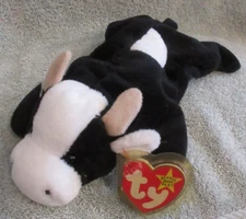 Ty Beanie Baby Daisy the Cow DOB May 10, 1994 MWMT Free Shipping