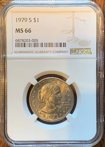 Susan B. Anthony Dollar 1979 S NGC MS66 #2345