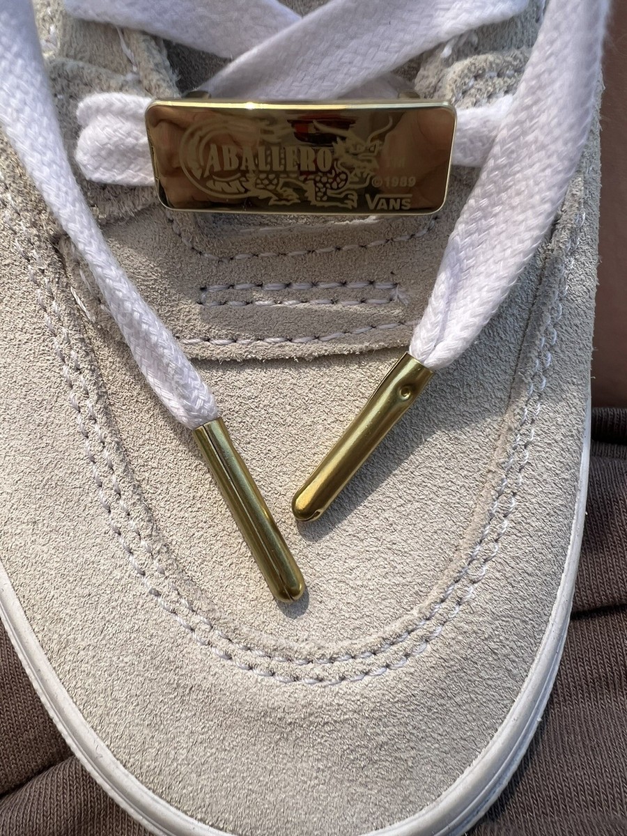 Vans Caballero High-Top Sneakers 721454 Mens 7.5 Skate Cream