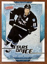 Joe Thornton 2007-08 Upper Deck Victory Stars on Ice #SI2 Hockey San Jose Sharks