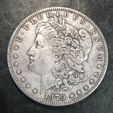 1879 Morgan Silver Dollar - High Quality Scans #Q511
