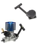 R020 Pull Starter Replacement For VX16/18 SH21 Nitro Engine - Black Pull Start For 1/10 Scale RC Cars
