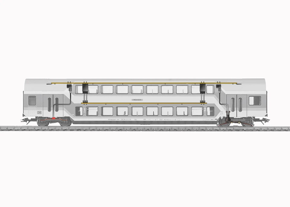 Doppelstockwagen Innenbeleuchtung LED, Märklin H0 73141 neu OVP - Bild 3 von 3