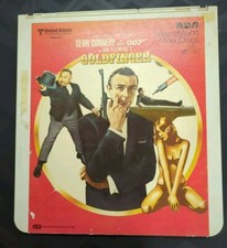 GOLDFINGER RCA SelectaVision CED VideoDisc Sean Connery 007