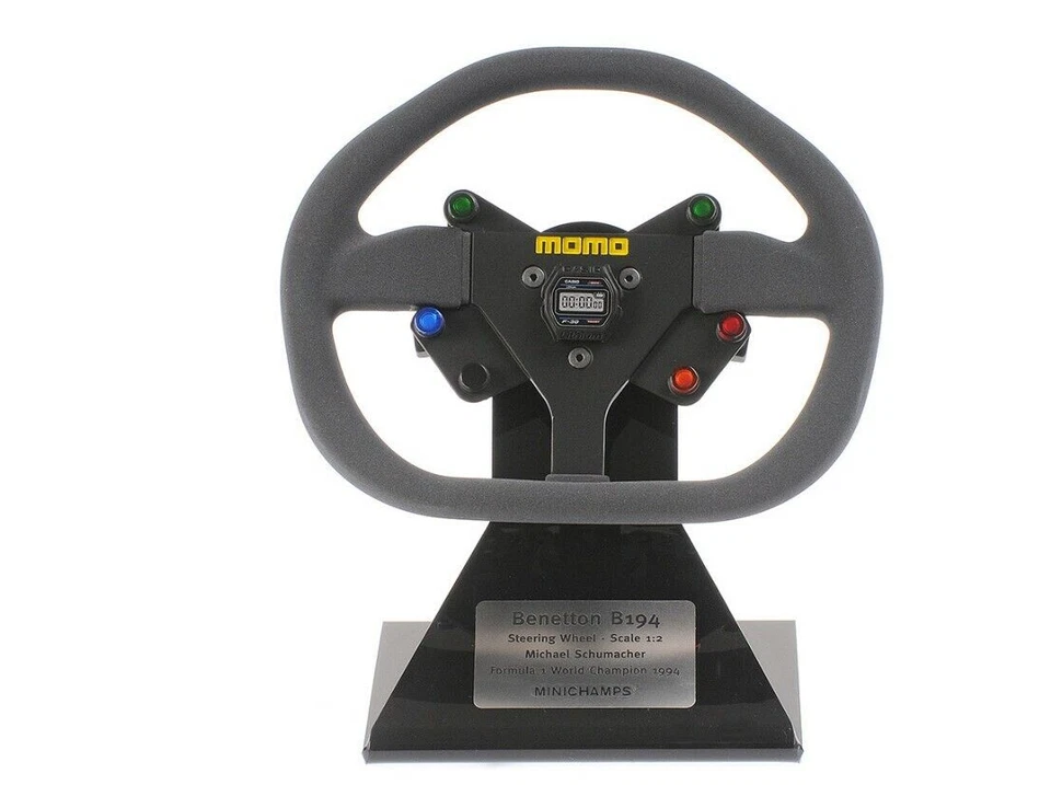 MINICHAMPS 1/2 VOLANTE AUTO F1 BENETTON FORD B194 SCHUMACHER 1994 200941605 - Immagine 2 di 3