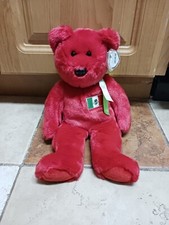 TY '99 Beanie Buddy Buddies NEW 14" Plush MINT Tag Protector Retired Osito Bear