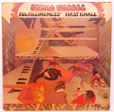 Stevie Wonder   Fulfillingness' First Finale -1974 Tamla  Funk/Soul Vinyl LP EX