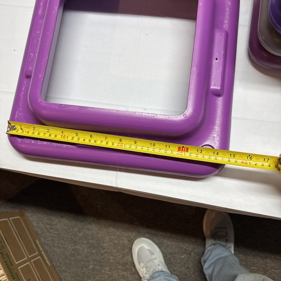 Lot of 2 The Step Aerobics Platform Purple Riser 16