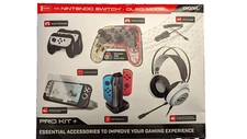 BIONIK PRO KIT for Nintendo Switch OLED 7 x Essential Accessories NIB Sealed NEW