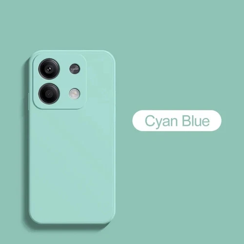Square Liquid Silicone Shockproof Case For Xiaomi Redmi Note 14 13 12 11 Pro 5G - Picture 3 of 19