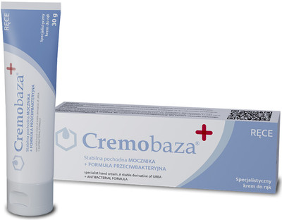Cremobaza +, Handcreme UREA + ANTIBAKTERIELLE FORMEL 30g variant