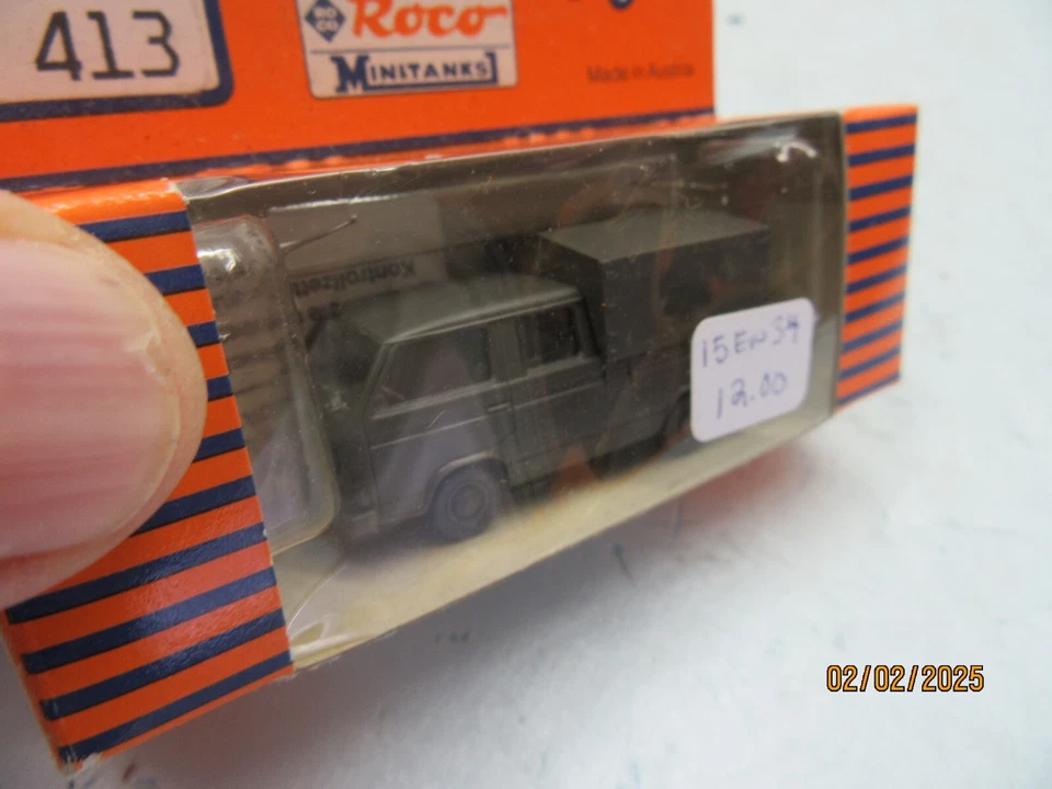 HO 1:87 масштаб Roco Minitanks 413 VW тип 2 DoppelK - LNIB * - Изображение 2 из 3