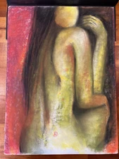Original art: Pastel on board, 23.5"x17.5"; internationally renowned artist