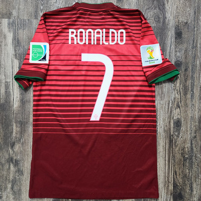 2014 Nike Portugal Home Soccer Jersey Cristiano Ronaldo Men S