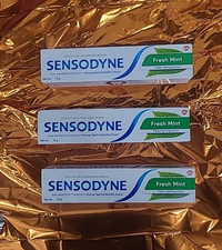 SENSODYNE TOOTH PASTE 75G 2.60Z PACK OF 3 MINT FLAVOR