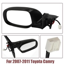 Lh Driver Side Power Door Side View Mirror Fit For Toyota Camry 2007 2008-2011 Lh Driver Side Power Door Side View Mirror Fit For Toyota Camry 2007 2008-2011