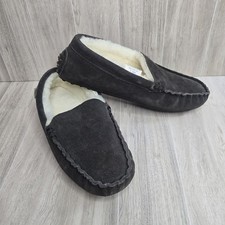 EMU Australia Driving Shoe Slipper Chocolate Brown Women's US 8 Shearling READ