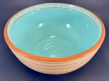 Noritake Stoneware Boulder Ridge 7 3/4" Round Vegetable Bowl Serving Large 8674