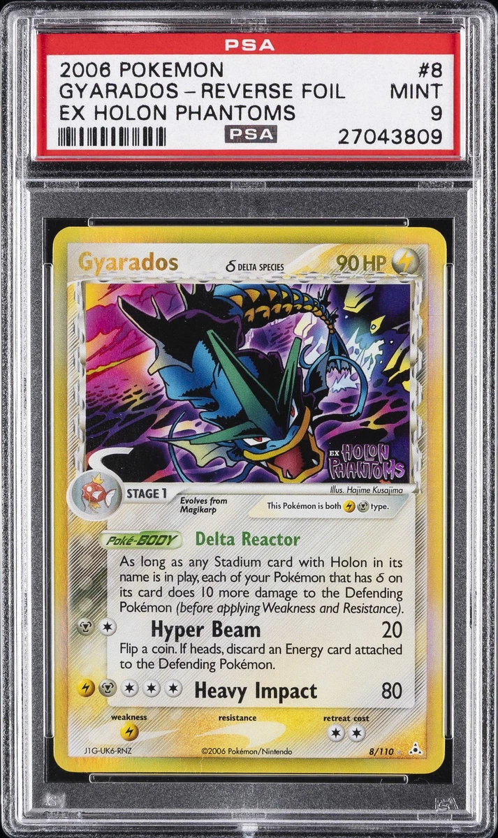 Pokémon TCG EX Holon Phantoms Grade 9 Individual Trading Card