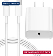 iPhone 14 13 12 Charger Fast Charging 20W PD USB C Wall Charger with 6FT Fast Ch