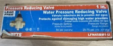New! Watts LFN45BM1-U 1inch Water Pressure Reducing Valve (EDP 0960238)