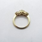 10K Yellow Gold Floral Diamond Cluster Ring Size 6.5 w/Appr SE458 — photo 4