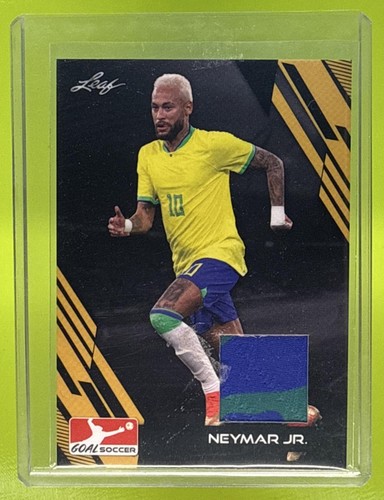 2023 Leaf Goal Neymar Jr. #J-11 Jersey Relics MEM