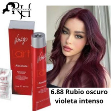 Tinte Vitality's 6.88 Rubio oscuro violeta intenso colores para cabellos 100 m