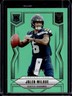 2025 Panini Donruss Elite Jalen Milroe Rookies Aspirations Lime Green RC #/999