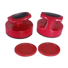Pro-Series Air Hockey Striker and Puck Set, Red