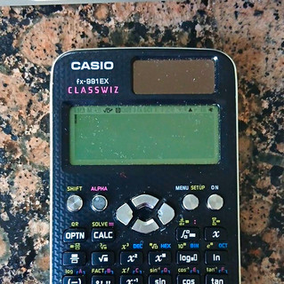 Casio fx 991EX ClassWiz Scientific Handheld Calculator LCD Battery/Solar