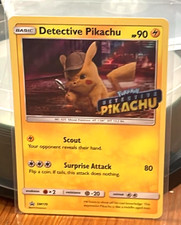 Detective Pikachu - SM170 - Pokemon Sun & Moon Promo Ultra Rare Card Hp/LP