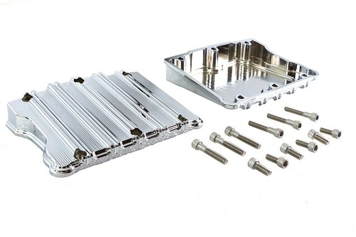 HARLEY TC-88 Finned Rocker Box Set fits 1999-2017 FLST, 1999-2017 FXST, 1999 - Foto 2 di 4