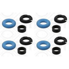4x ELRING DICHTUNGSSATZ EINSPRITZVENTILE passend für VAG 1.2 1.4 TSI VW GOLF 7 8